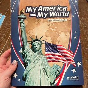 Abeka My America & My World History & Geography Reader BRAND NEW!
